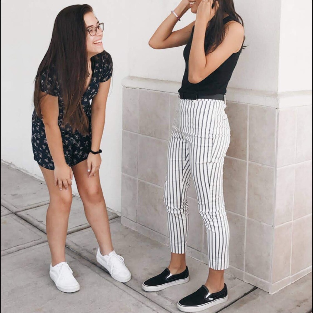 H&M Striped Pants